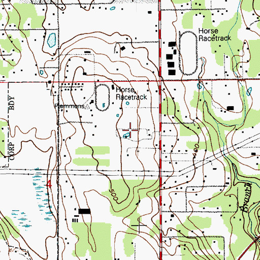 Topographic Map of Arthur Jacobsen Elementary School, WA