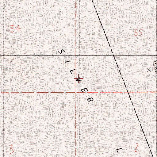 Topographic Map of Silver Lake, CA