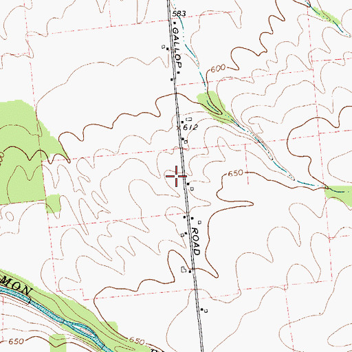 Topographic Map of School Number 6 (historical), NY