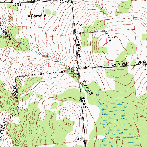 Topographic Map of School Number 9 (historical), NY
