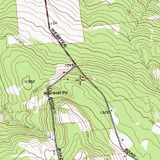 Topographic Map of School Number 16 (historical), NY