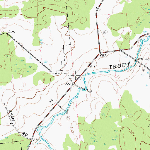 Topographic Map of School Number 2 (historical), NY