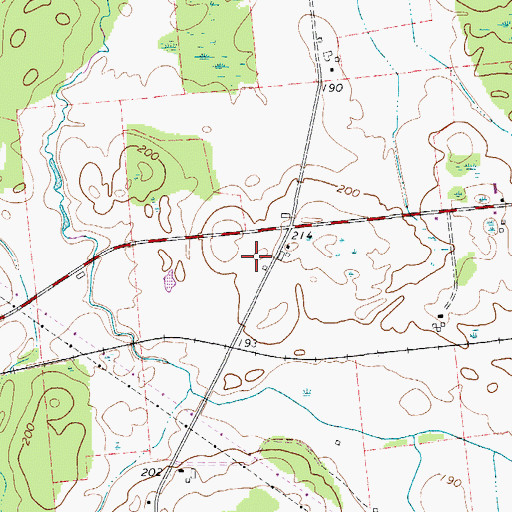 Topographic Map of School Number 5 (historical), NY