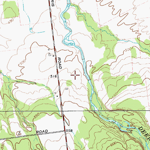 Topographic Map of School Number 9 (historical), NY