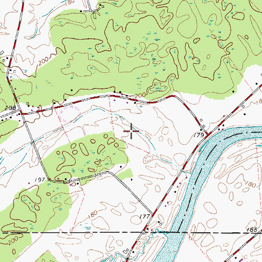 Topographic Map of School Number 6 (historical), NY