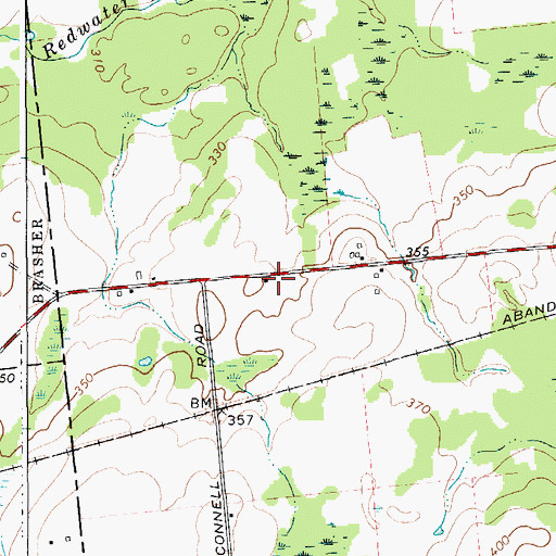 Topographic Map of School Number 7 (historical), NY