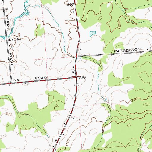 Topographic Map of School Number 3 (historical), NY