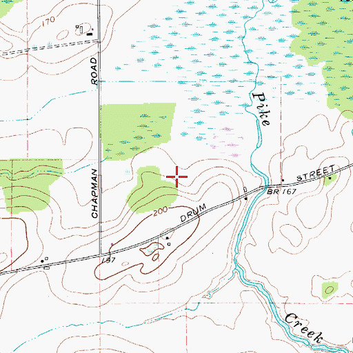 Topographic Map of School Number 4 (historical), NY