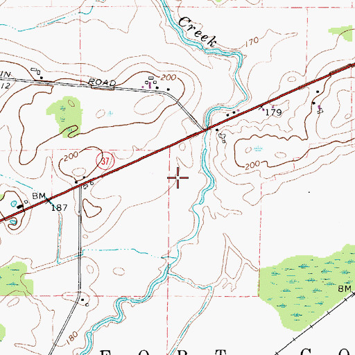 Topographic Map of School Number 3 (historical), NY