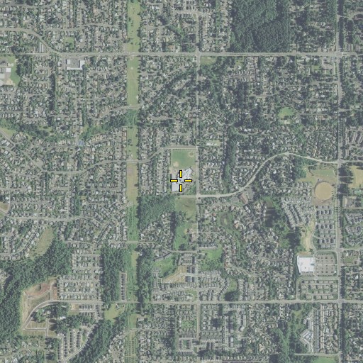 Aerial/Satellite Image of Sexton Mountain Elementary School, OR