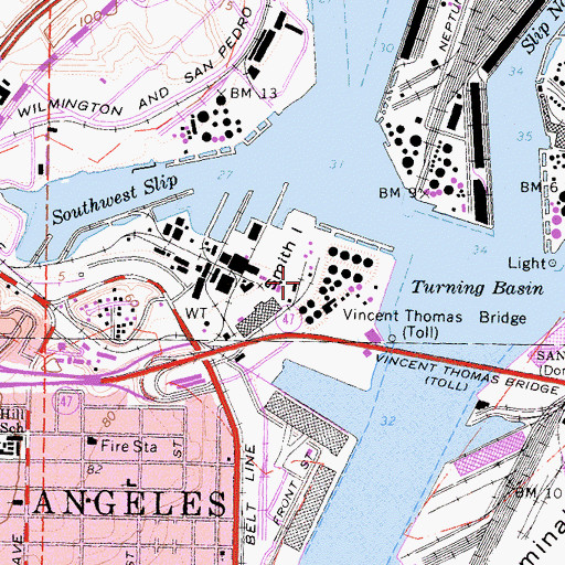 Topographic Map of Smith Island, CA