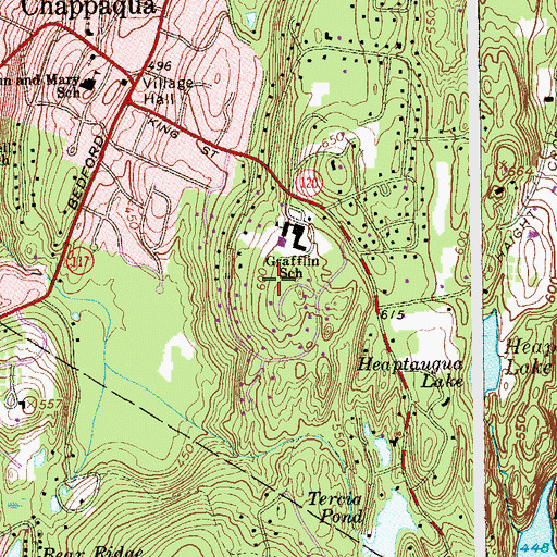 Topographic Map of Southerleigh Farm (historical), NY