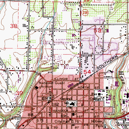 Topographic Map of Veritas School, OR