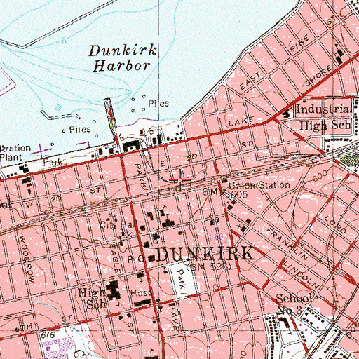 Topographic Map of Apostolic House of Prayer, NY