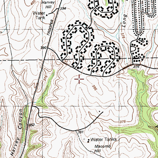 Topographic Map of Ware Elementary School, KS