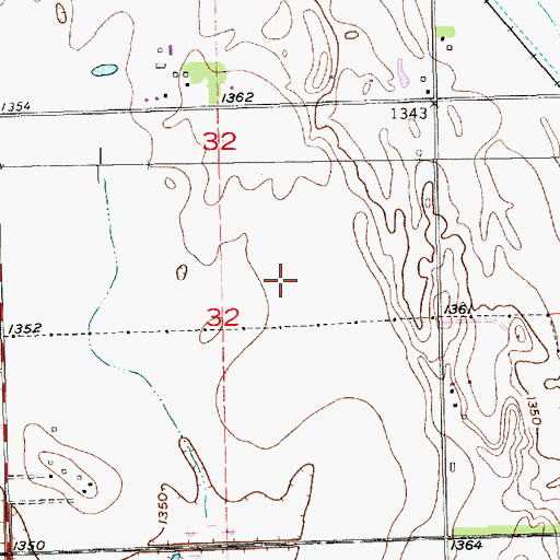 Topographic Map of Maize South Middle School, KS