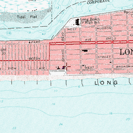Topographic Map of Church of Saint Ignatius Martyr, NY