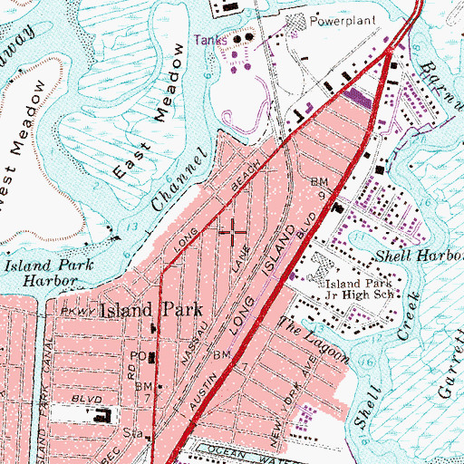 Topographic Map of Community Church, NY