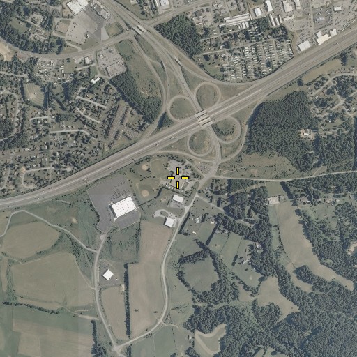 Aerial/Satellite Image of Falling Branch Elementary School, VA