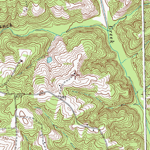Topographic Map of Wellspring Academy, VA