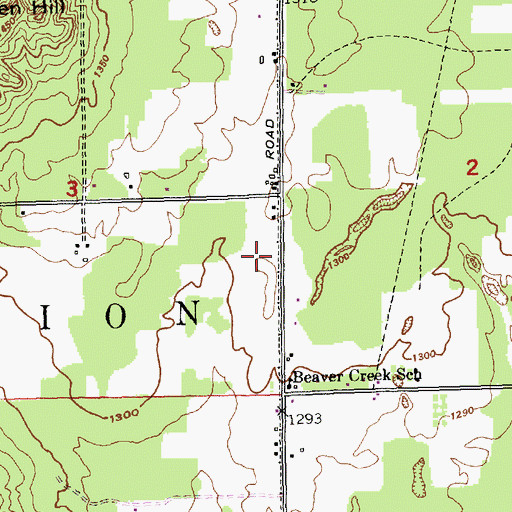 Topographic Map of Wellington Farm Park, MI