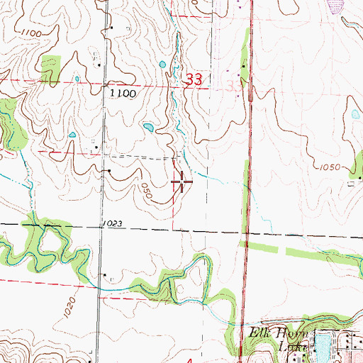 Topographic Map of Holton Community Hospital, KS