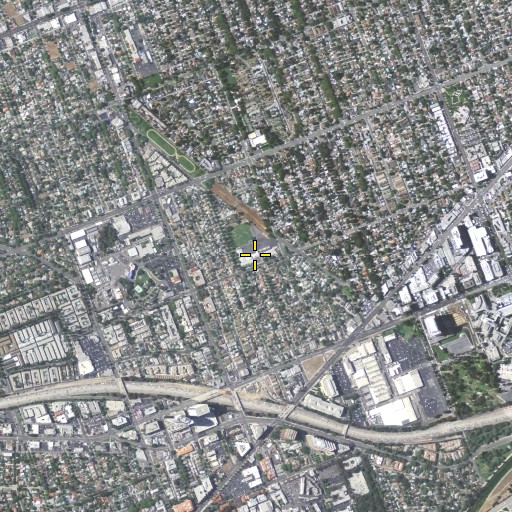 Aerial/Satellite Image of Stevenson Elementary School, CA