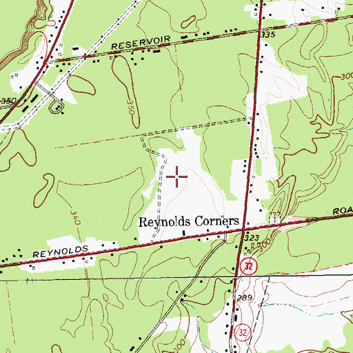 Topographic Map of Gregory Manor, NY