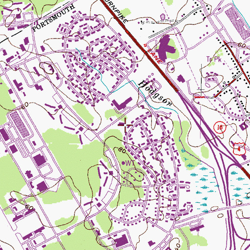 Topographic Map of Discovery Child Enrichment Center, NH
