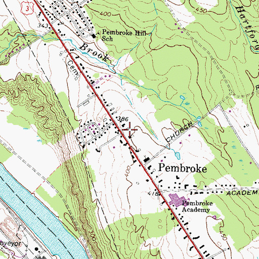 Topographic Map of Family Tree Child Care Center, NH