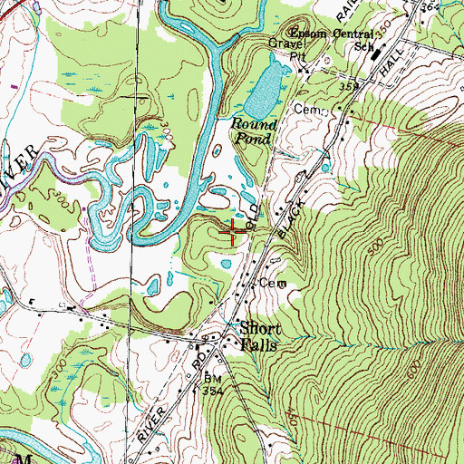 Topographic Map of Cornerstone Christian Academy, NH