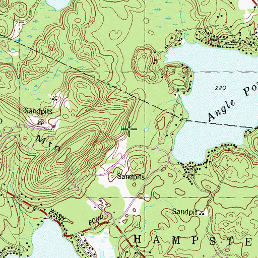 Topographic Map of The Preschool Learning Center, NH