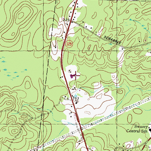 Topographic Map of Lighthouse Christian Academy, NH