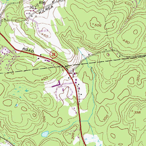 Topographic Map of Magical Beginnings Child Care Center, NH