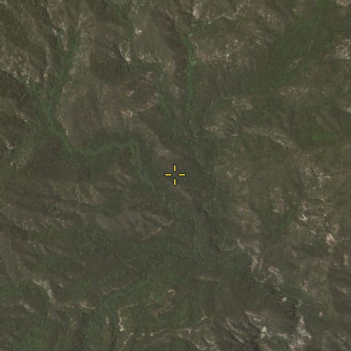 Aerial/Satellite Image of Stone Cabin Flat, CA