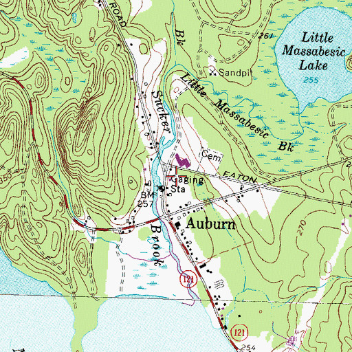 Topographic Map of Village Childrens Center, NH