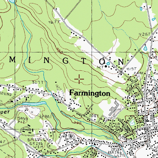 Topographic Map of Valley View Community Elementary School, NH