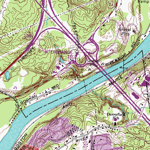 Topographic Map of HEAR in New Hampshire Preschool, NH