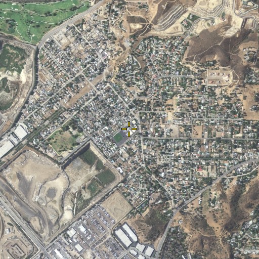 Aerial/Satellite Image of Stonehurst Elementary School, CA