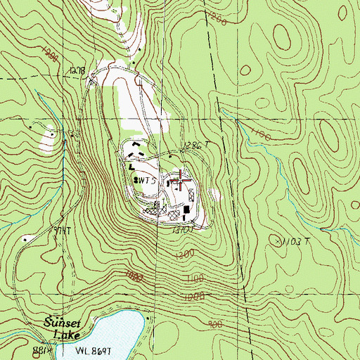 Topographic Map of Wonderworks Learning Center, NH