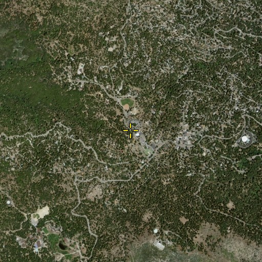 Aerial/Satellite Image of Strawberry Flat, CA