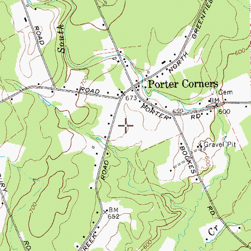 Topographic Map of Della Mobile Estates, NY