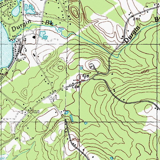 Topographic Map of Faith Christian Academy, NH