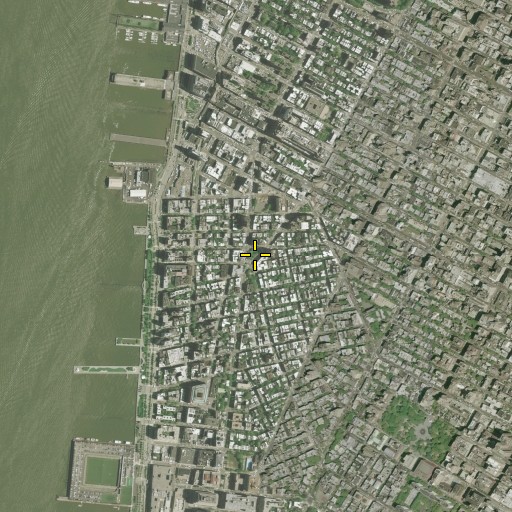 Aerial/Satellite Image of Abingdon Square, NY