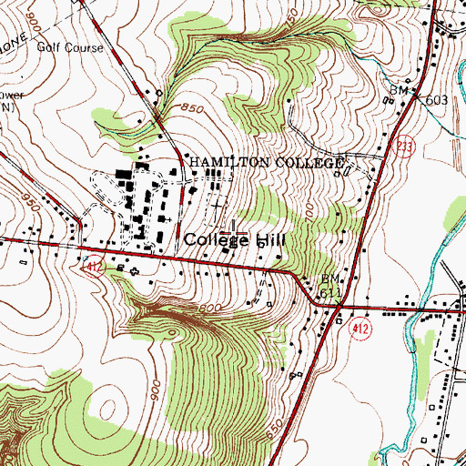Topographic Map of Wertimer House, NY