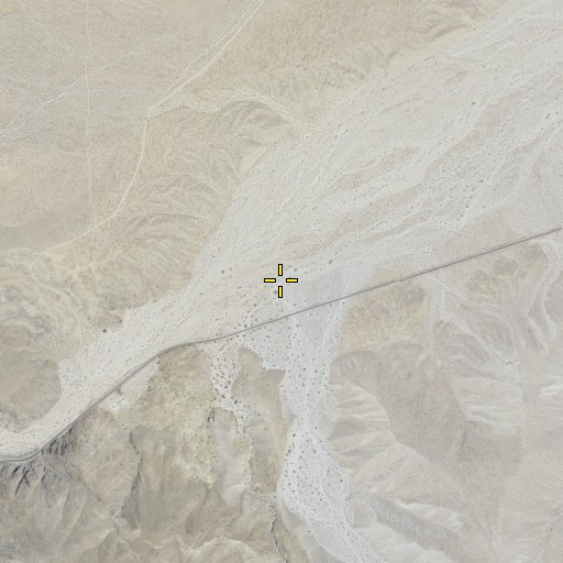 Aerial/Satellite Image of Sunset Wash, CA