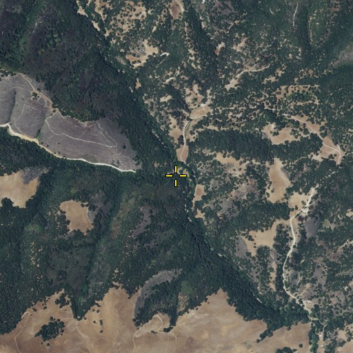 Aerial/Satellite Image of Sycamore Canyon, CA