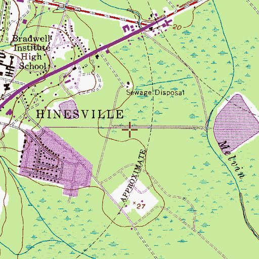 Topographic Map of The Church of Jesus Christ of Latter Day Saints, GA