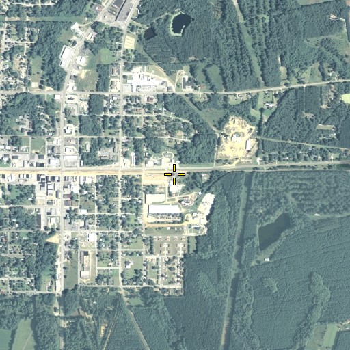 Aerial/Satellite Image of Power Pak Outreach Ministry Church, GA