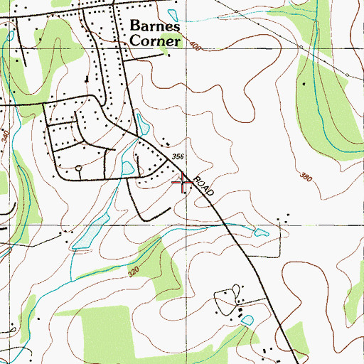 Topographic Map of Rising Sun Church of God, MD
